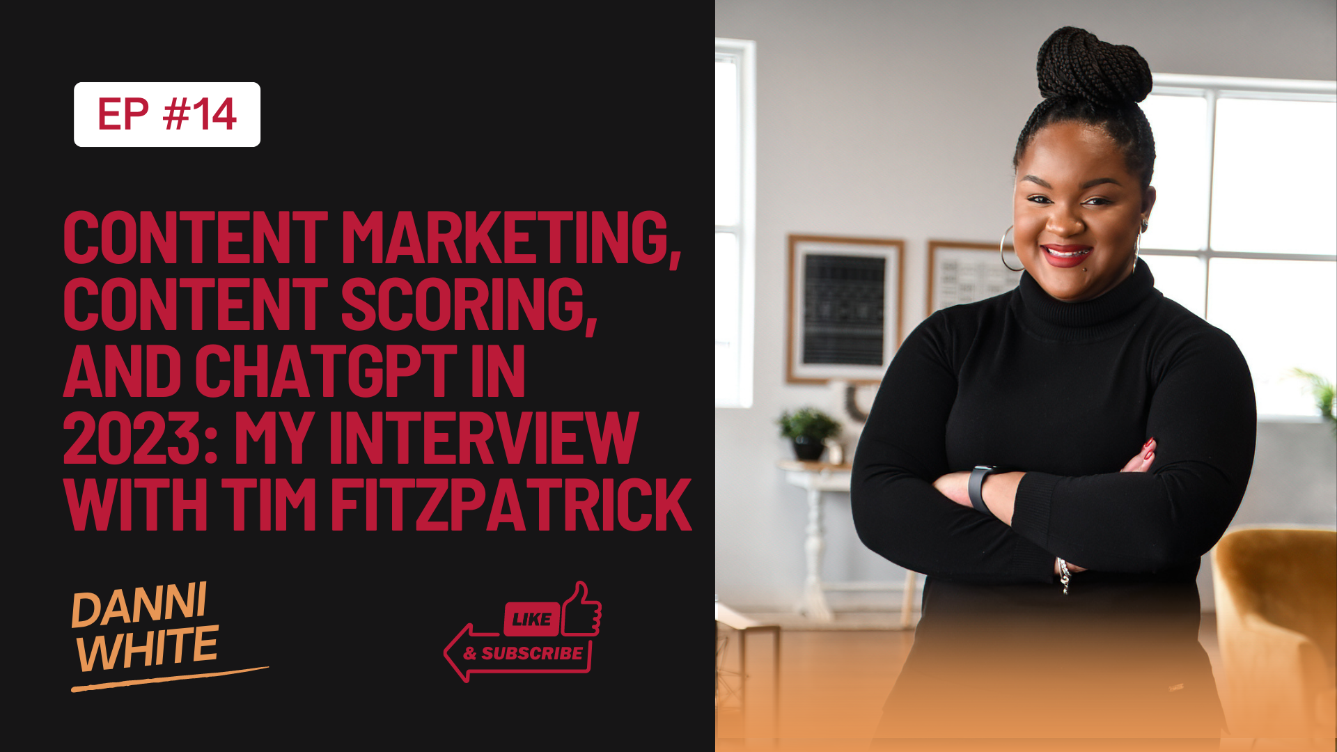 Episode #14: Content Marketing, Content Scoring, and ChatGPT in 2023: My Interview with Tim Fitzpatrick